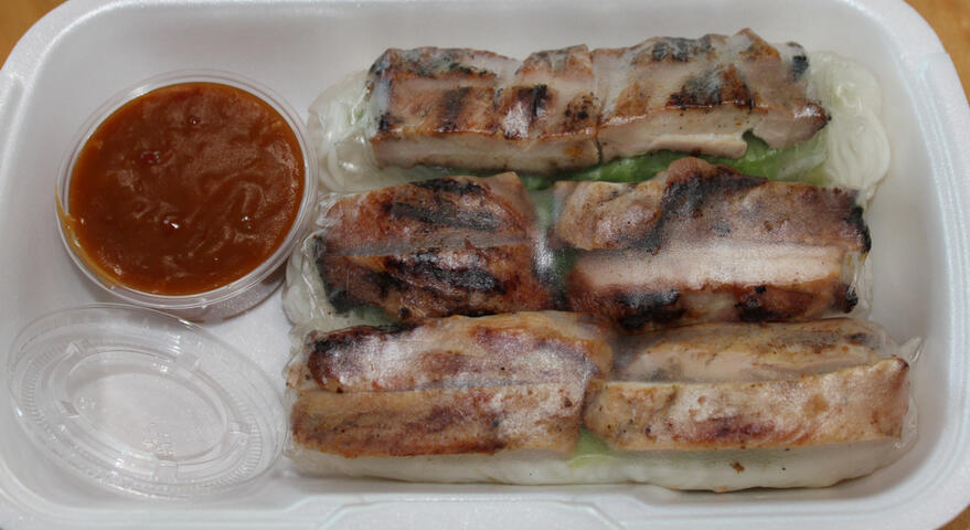 Chicken Spring Rolls - $8.50