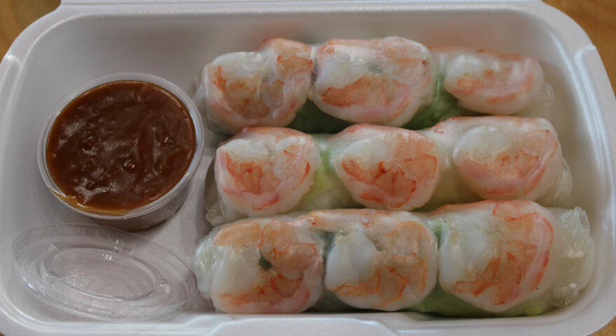 Shrimp Spring Rolls - $7.50