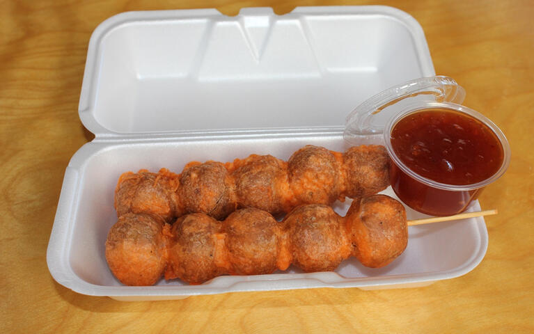Meatball Skewers - $9
